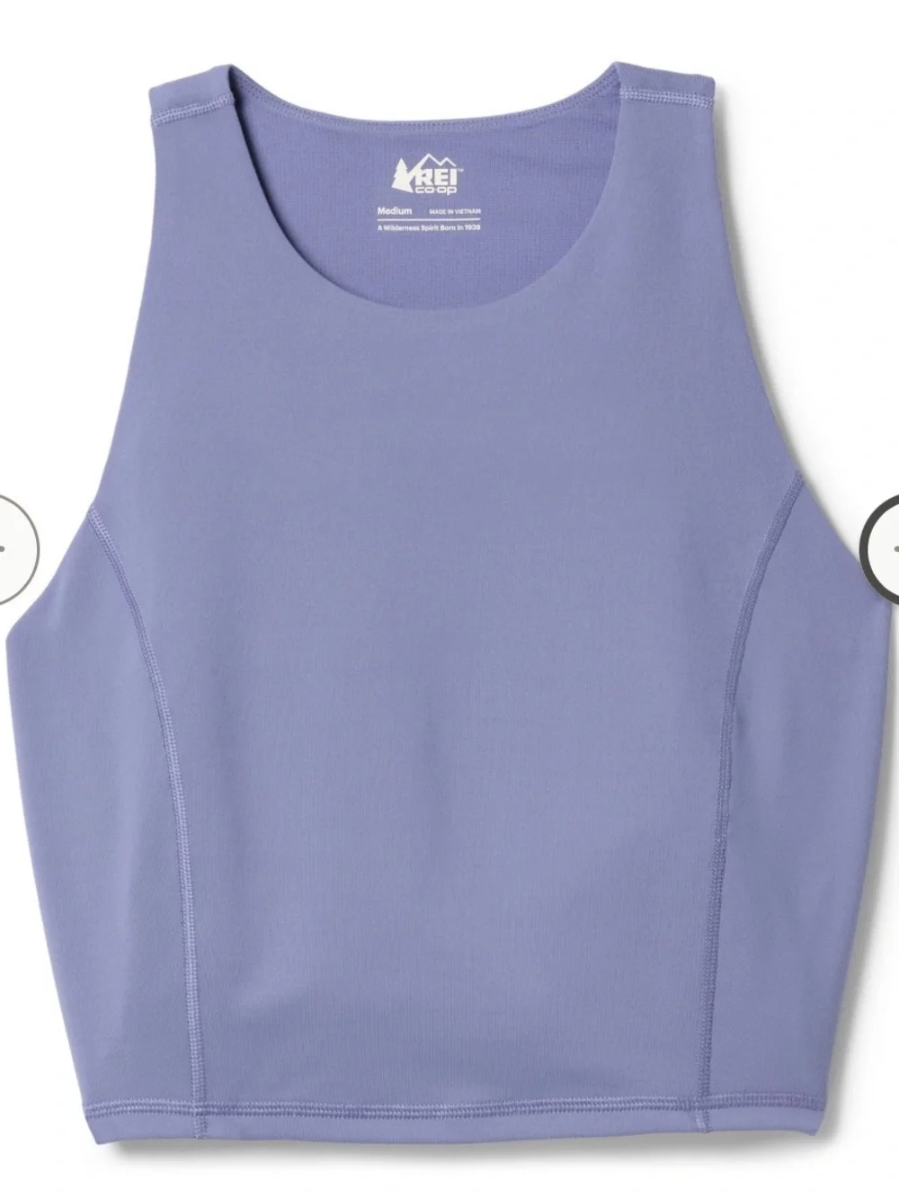 REI Active Pursuits Crop Tank Top - Horizon Purple - Picture 7 of 10